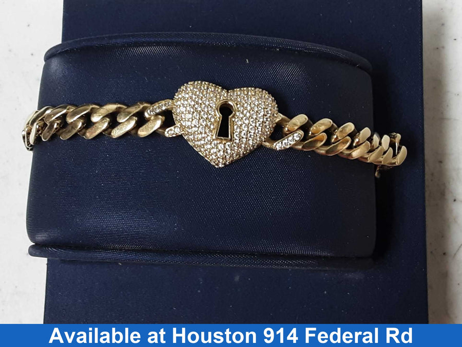 Bracelet - Yellow Gold 14k (.585) 13.5 grams 7 inch