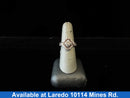 Women's Ring - Yellow Gold 10k (.417) 4.6 grams Size 20