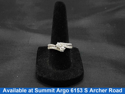 Ring - Wedding Set - Yellow Gold 14k (.585) 5.9 grams Size 6