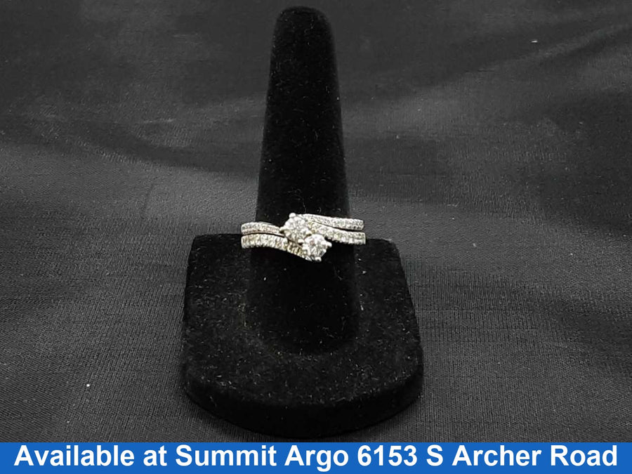 Ring - Wedding Set - Yellow Gold 14k (.585) 5.9 grams Size 6