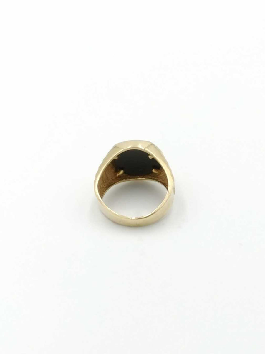 Men's Ring - Yellow Gold 14k (.585) 6.3 grams Size 7