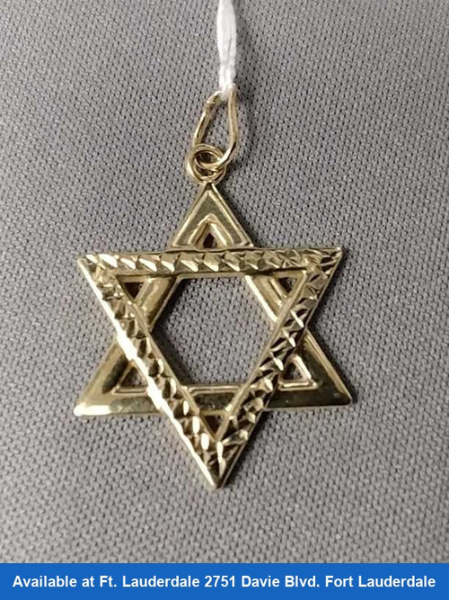 Religious Pendant - Yellow Gold 14k (.585) 1 grams