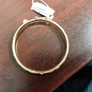 Bangle Bracelet - Yellow Gold 18k (.750) 9.1 grams 7 inch