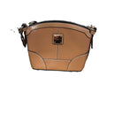 Dooney & Bourke Mini Domed Cross Body Purse Beige / Tan Purse / Handbag