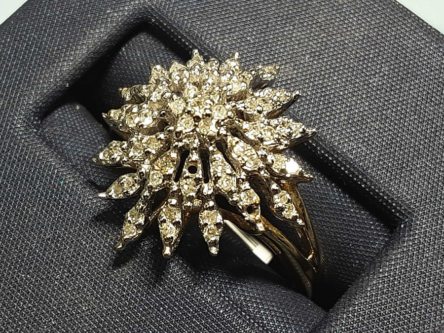 Women's Ring - Yellow Gold 10k (.417) 3.1 grams Size 8