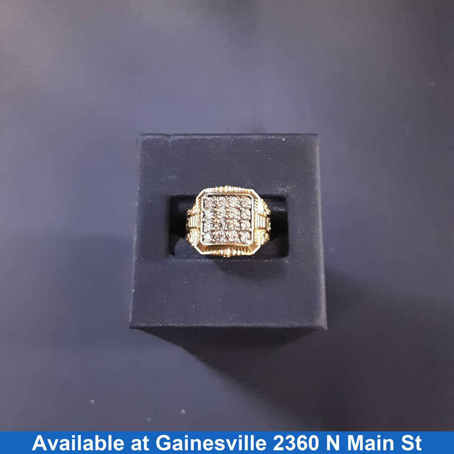 Women's Ring - Yellow Gold 10k (.417) 2.6 grams Size 7