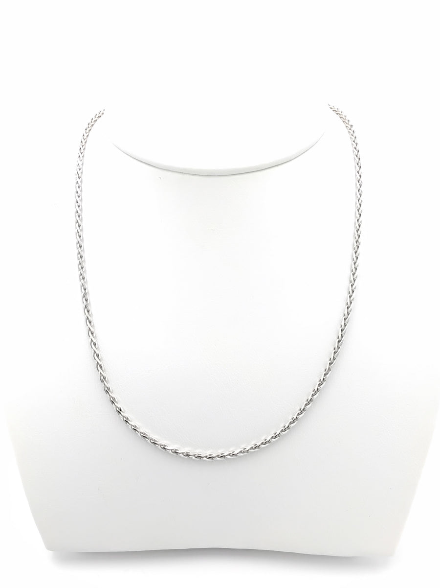 Rope Chain - White Gold 14k (.585) 8 grams 16 inch