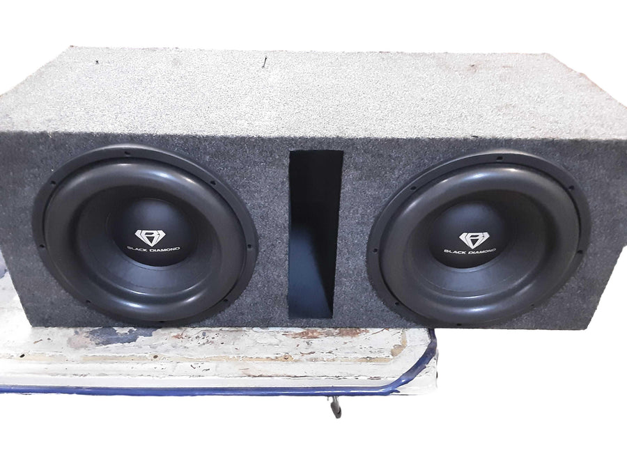Black Diamond Black Car Sub-Woofer