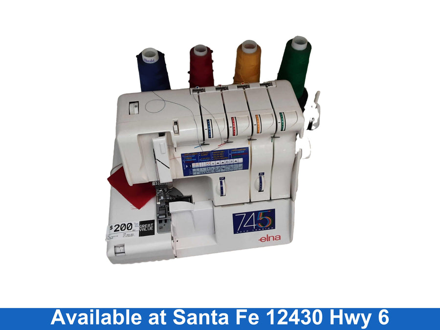 Elna 745 White Sewing Machine / Accessory