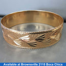 Bangle Bracelet - Yellow Gold 14k (.585) 27.7 grams 8 inch