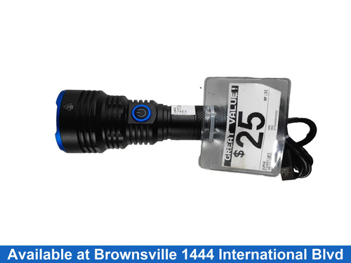 Surge Black Flashlight / Headlamp