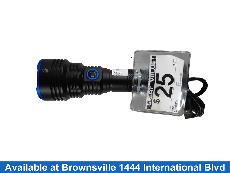 Surge Black Flashlight / Headlamp