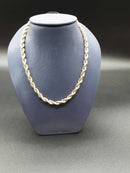 Rope Chain - Yellow Gold 10k (.417) 17.9 grams 26 inch