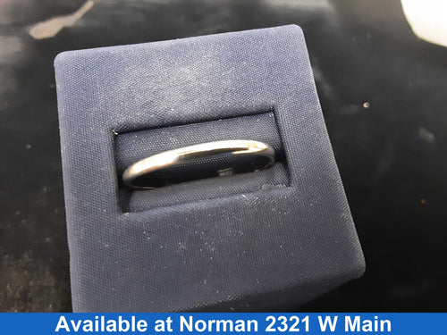 Ring - Wedding Band - White Gold 14k (.585) 1.6 grams Size 12