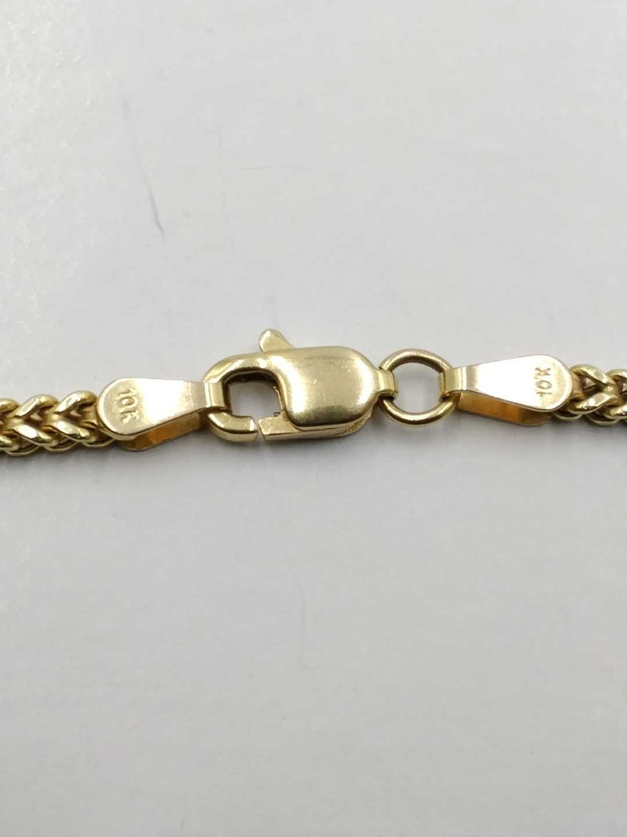 Fox Tail Chain - Yellow Gold 10k (.417) 5.6 grams 18 inch