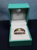 Ring - Wedding Band - Yellow Gold 10k (.417) 5.5 grams Size 12.5