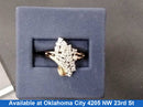 Women's Ring - Yellow Gold 14k (.585) 4.5 grams Size 20