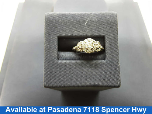 Women's Ring - White Gold 14k (.585) 3.4 grams Size 20