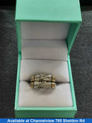 Ring - Engagement Set - White Gold 14k (.585) 6.4 grams Size 9