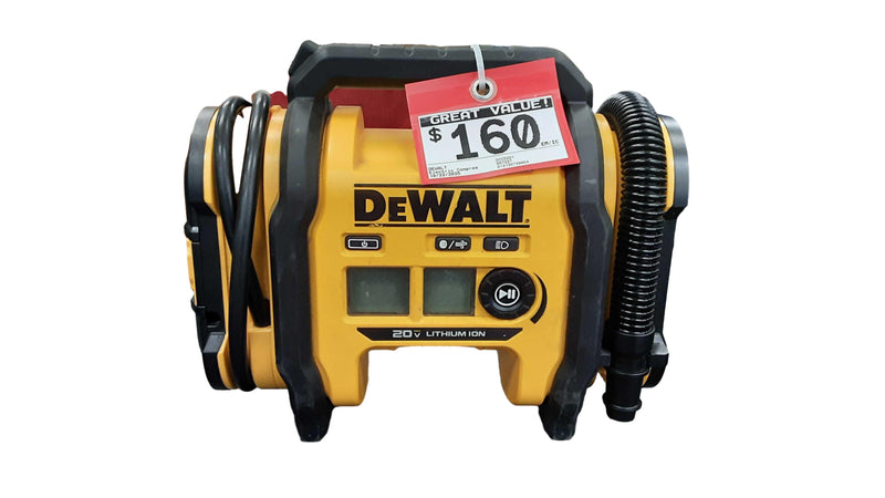 Dewalt Dcc0201 Yellow Electric Compressor