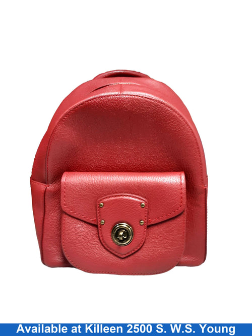 Ralph Lauren Millbrook Red Purse / Handbag