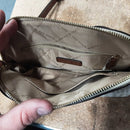 Michael Kors Dome Crossbody Beige / Tan Purse / Handbag
