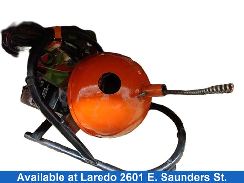 General 6355-gws Orange Electric Drain Snake