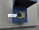 Women's Ring - Yellow Gold 14k (.585) 5.4 grams Size 20