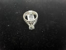 Ring - Engagement Set - White Gold 14k (.585) 7.8 grams Size 5