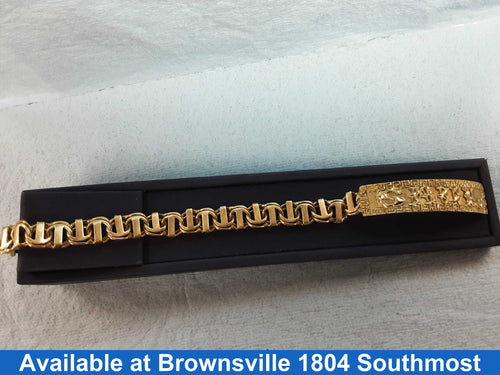 ID Bracelet - Yellow Gold 10k (.417) 29.5 grams 8 inch