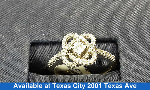 Women's Ring - White Gold 10k (.417) 2.5 grams Size 5