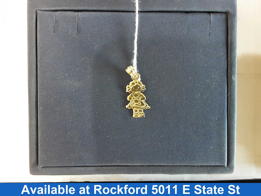 Symbol Pendant - Yellow Gold 14k (.585) 0.7 grams
