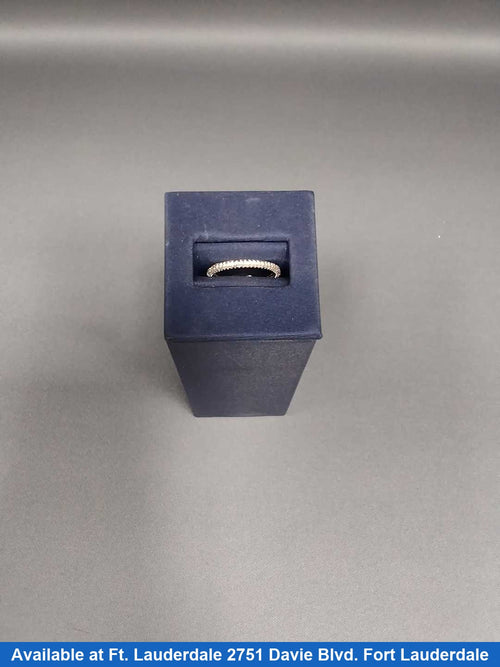 Women's Ring - Anniversary - White Gold 14k (.585) 1.8 grams Size 7