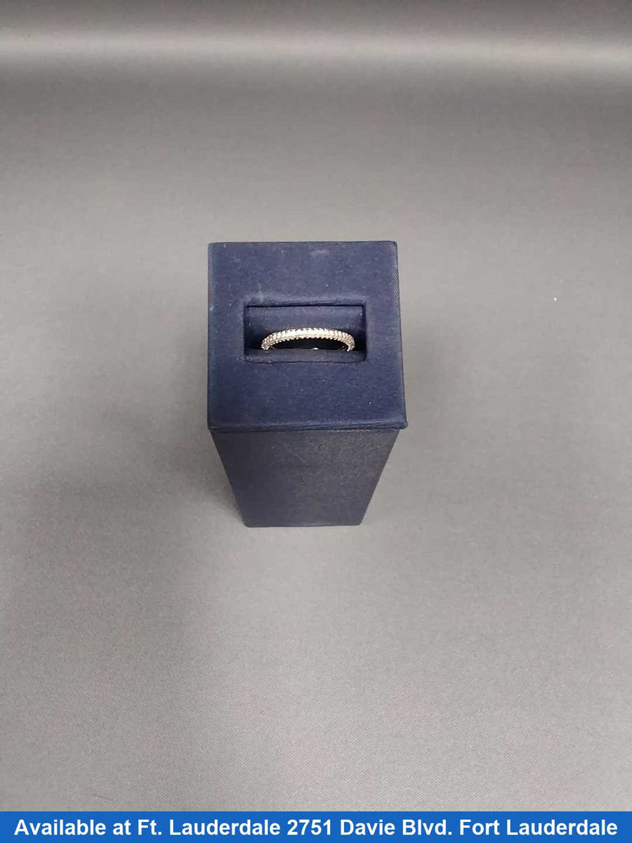 Women's Ring - Anniversary - White Gold 14k (.585) 1.8 grams Size 7