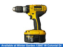 Dewalt Dc725 Yellow Cordless Hammer Drill