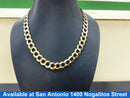 Cuban Link Chain - Yellow Gold 10k (.417) 28 grams 24 inch
