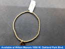 Bead Bracelet - Yellow Gold 10k (.417) 1.3 grams 5 inch