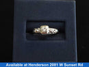 Women's Ring - Anniversary - Yellow Gold 14k (.585) 2.2 grams Size 5.5