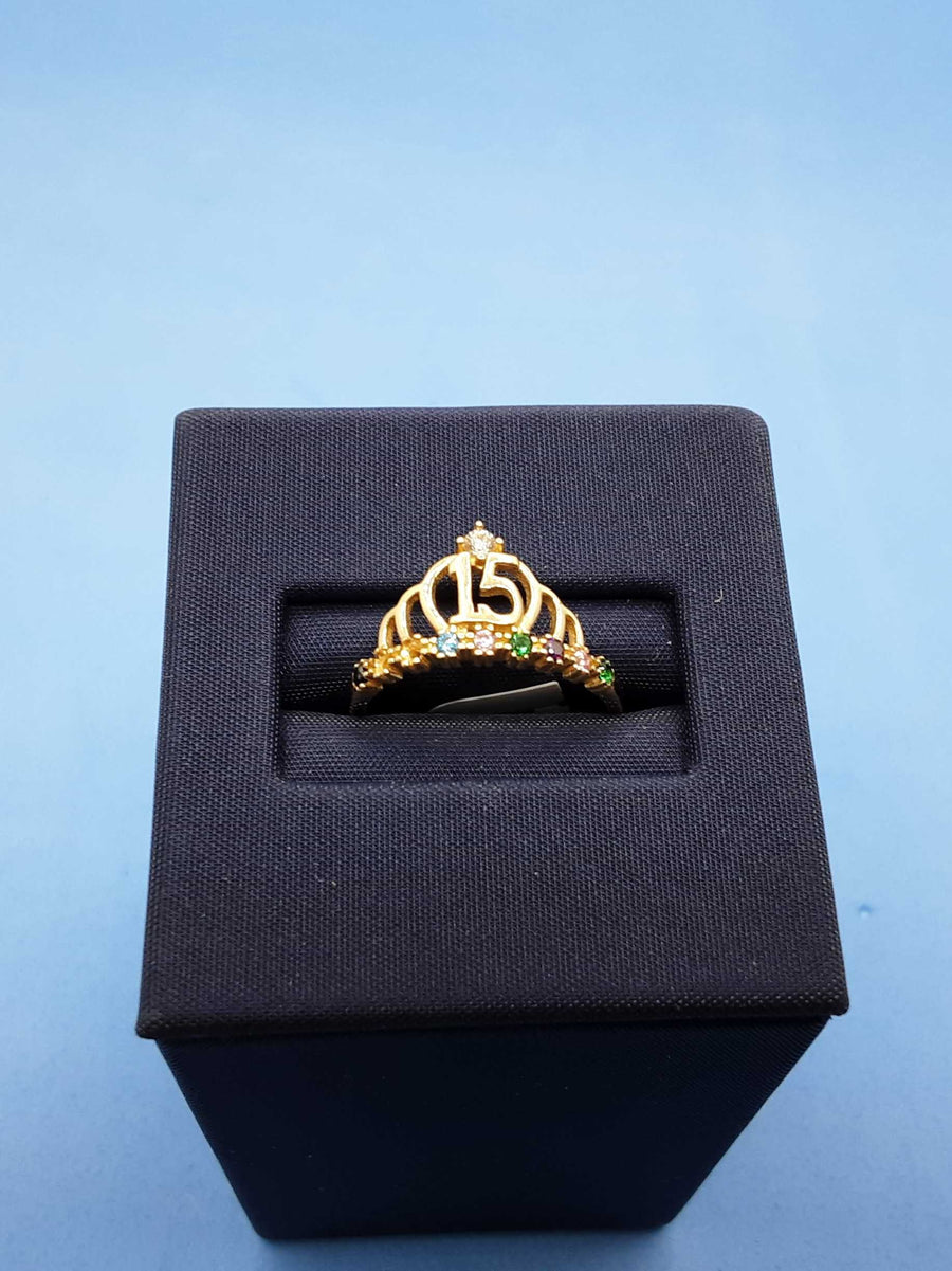 Women's Ring - Yellow Gold 10k (.417) 1.4 grams Size 7