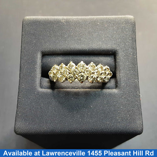 Ring - Wedding Band - Yellow Gold 14k (.585) 3.2 grams Size 20