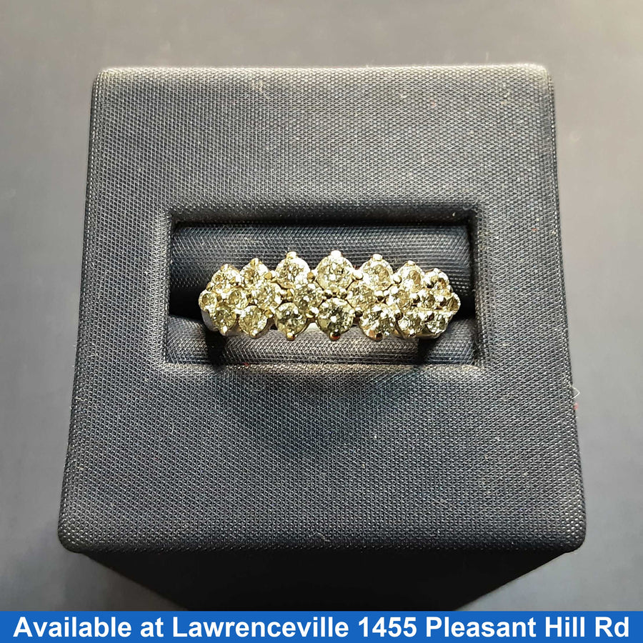 Ring - Wedding Band - Yellow Gold 14k (.585) 3.2 grams Size 20