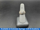 Ring - Wedding Set - Yellow Gold 14k (.585) 8.2 grams Size 7