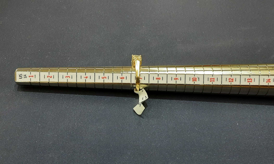 Women's Ring - Yellow Gold 14k (.585) 3.3 grams Size 8.5