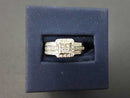 Ring - Wedding Set - White Gold 10k (.417) 5.6 grams Size 9