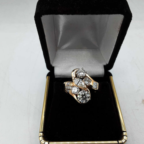 Women's Ring - Yellow Gold 14k (.585) 15.6 grams Size 9