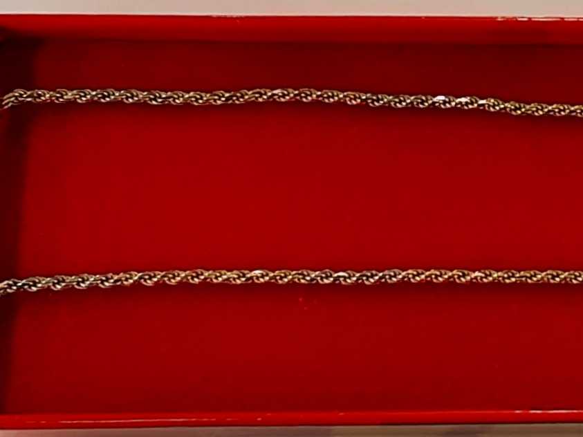 Rope Chain - Yellow Gold 14k (.585) 7.6 grams 16 inch
