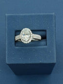 Women's Ring - White Gold 14k (.585) 5.6 grams Size 20