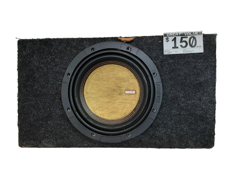 Memphis Mjm612 Black Car Sub-Woofer