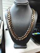 Cuban Link Chain - Yellow Gold 10k (.417) 199.3 grams 22 inch