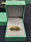 Ring - Wedding Band - Yellow Gold 10k (.417) 3.1 grams Size 9